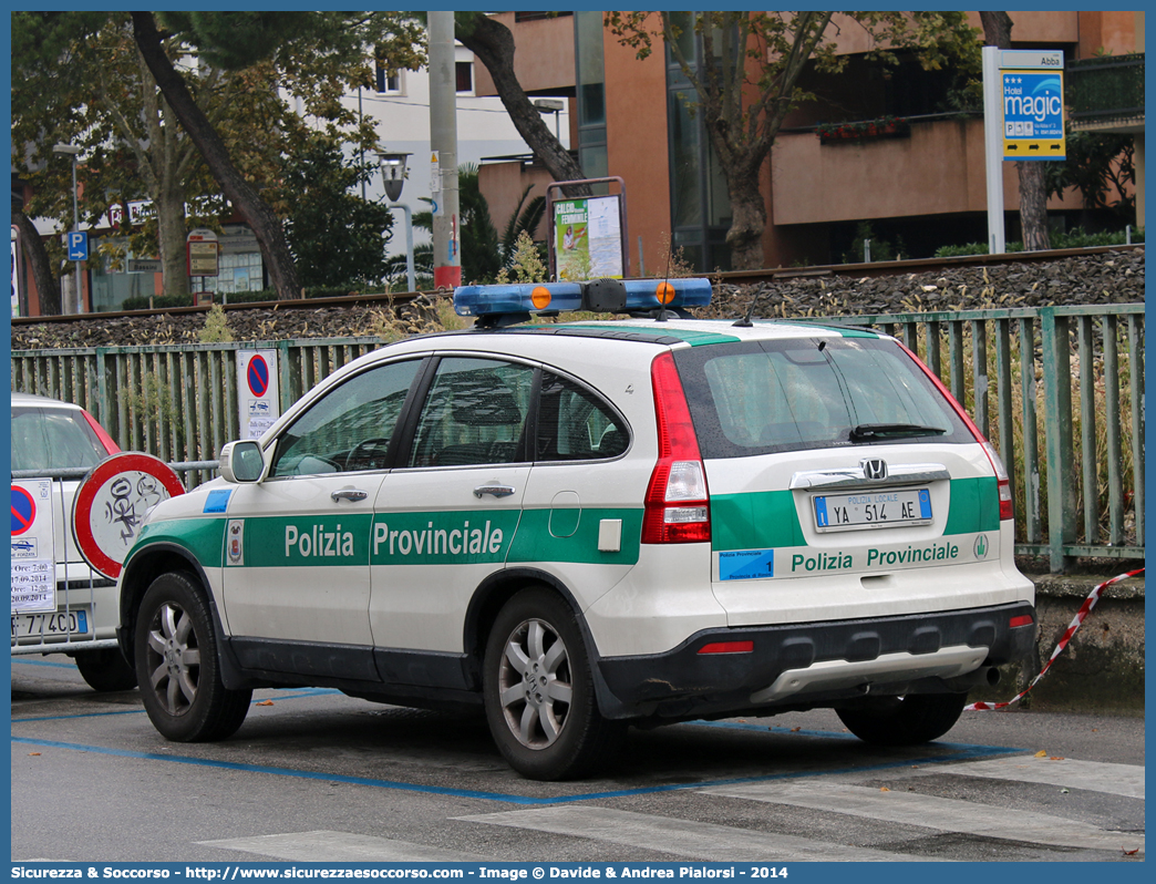 Polizia Locale YA514AE
Polizia Provinciale
Provincia di Rimini
Honda CR-V III serie
Allestitore Focaccia Group S.r.l.
Parole chiave: Polizia;Locale;Provinciale;Rimini;Honda;CR-V;CR - V;CR V;Focaccia;YA514AE;YA 514 AE