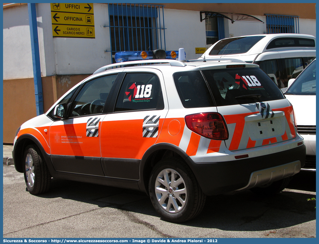 MO 1910
118 Modena Soccorso
Fiat Sedici II serie
Allestitore Vision S.r.l.
Parole chiave: 118;Modena;Soccorso;Automedica;Automedicalizzata;Auto Medica;Auto Medicalizzata;Fiat;Sedici;Vision