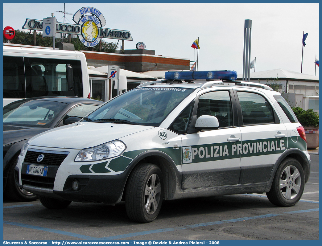 -
Polizia Provinciale
Provincia di Rovigo
Fiat Sedici I serie
Allestitore Ciabilli S.r.l.
Parole chiave: Polizia;Locale;Provinciale;Rovigo;Fiat;Sedici;Ciabilli