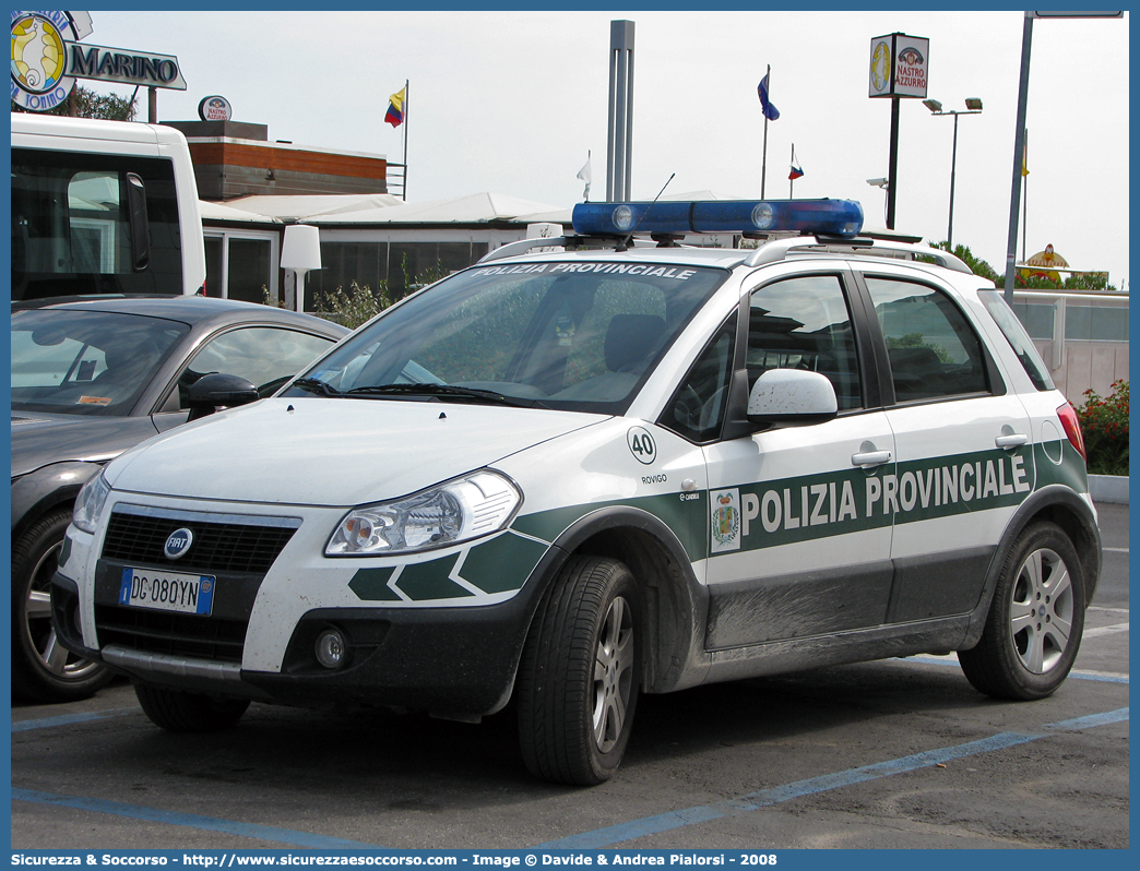 -
Polizia Provinciale
Provincia di Rovigo
Fiat Sedici I serie
Allestitore Ciabilli S.r.l.
Parole chiave: Polizia;Locale;Provinciale;Rovigo;Fiat;Sedici;Ciabilli