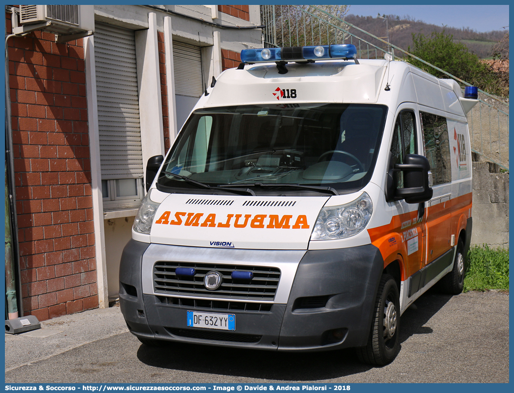 -
118 Piacenza Soccorso
Fiat Ducato III serie
Allestitore Vision S.r.l.
(variante)
Parole chiave: 118;Piacenza;Soccorso;Ambulanza;Autoambulanza;Fiat;Ducato;X250;X 250;Vision