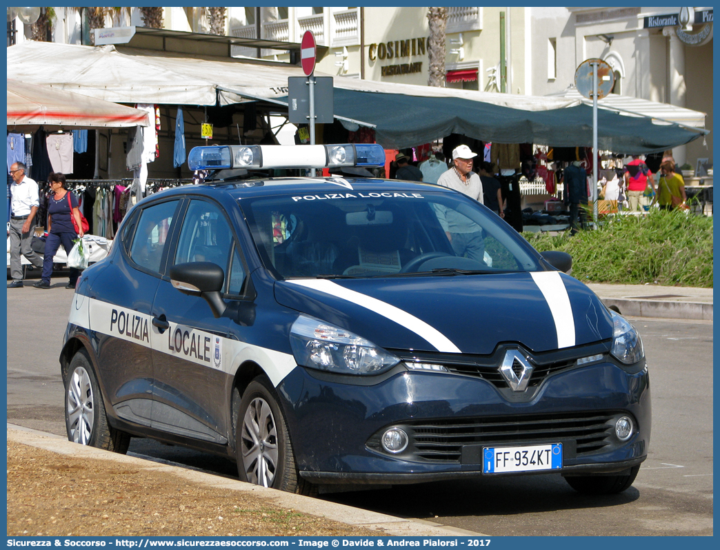 -
Polizia Locale
Comune di Porto Cesareo
Renault Clio VI serie
Parole chiave: Polizia;Locale;Municipale;Porto Cesareo;Renault;Clio