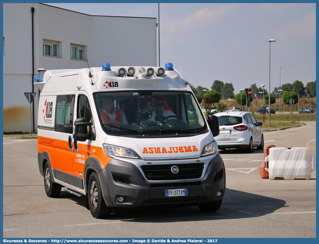 FE 3199
118 Ferrara Soccorso
Fiat Ducato III serie restyling
Allestitore Vision S.r.l.
Parole chiave: 118;Ferrara;Soccorso;Ambulanza;Autoambulanza;Fiat;Ducato;X290;Vision