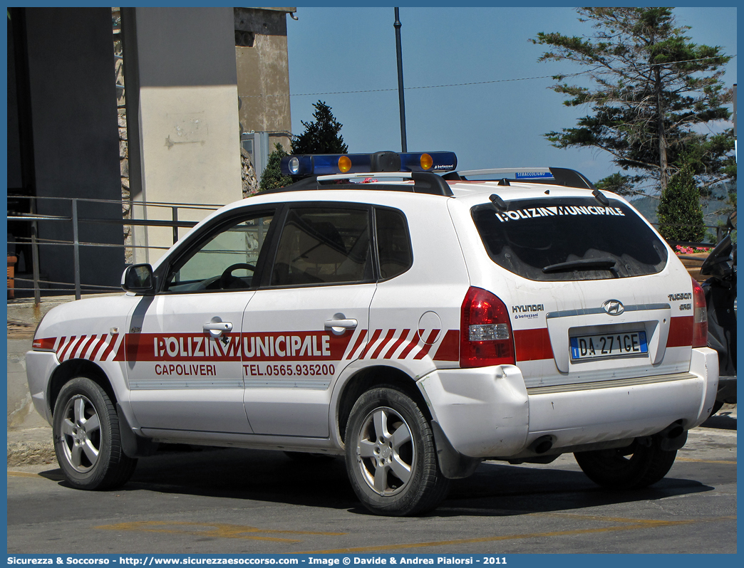 -
Polizia Municipale
Comune di Capoliveri
Hyundai Tucson I serie
Allestitore Bertazzoni S.r.l.
Parole chiave: PL;P.L.;PM;P.M.;Polizia;Locale;Municipale;Capoliveri;Bertazzoni;Hyundai;Tucson