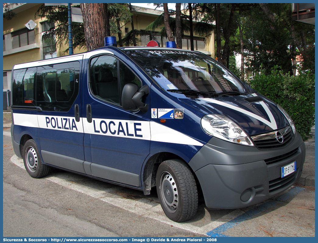 -
Polizia Locale
Comune di San Bonifacio
Opel Vivaro I serie
Allestitore Focaccia Group S.r.l.
Parole chiave: PL;P.L.;PM;P.M.;Polizia;Locale;Municipale;San Bonifacio;Opel;Vivaro;Focaccia