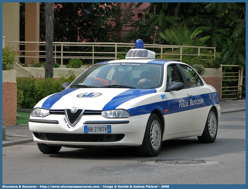 -
Polizia Municipale
Comune di Cento
Alfa Romeo 156 I serie
Parole chiave: Polizia;Locale;Municipale;Cento;Alfa Romeo;156