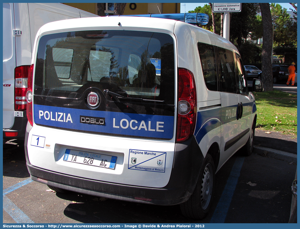 Polizia Locale YA628AG
Polizia Locale
Comune di
Montemaggiore al Metauro
Fiat Doblò II serie
Parole chiave: Polizia;Locale;Municipale;Montemaggiore al Metauro;Fiat;Doblò;Doblo;YA628AG;YA 628 AG