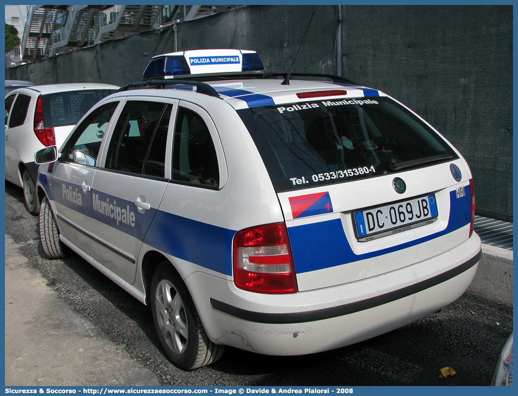 -
Polizia Municipale
Comune di Comacchio
Skoda Fabia Wagon I serie
Parole chiave: Polizia;Locale;Municipale;Comacchio;Skoda;Fabia;Station;Wagon;SW;S.W.