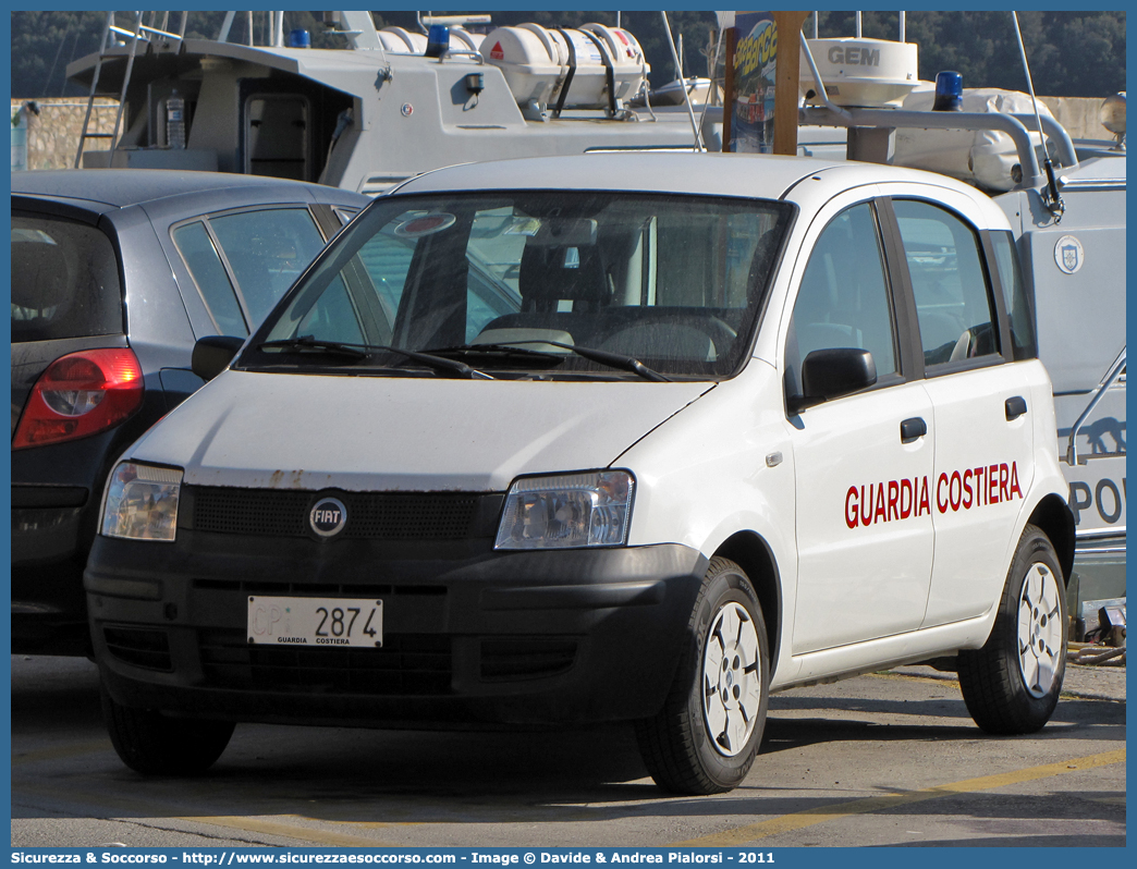 CP 2874
Corpo delle Capitanerie di Porto
Guardia Costiera 
Fiat Nuova Panda I serie
Parole chiave: CP;C.P.;GC;G.C.;Guardia;Costiera;Capitaneria;Capitanerie;di;Porto;Fiat;Nuova;Panda