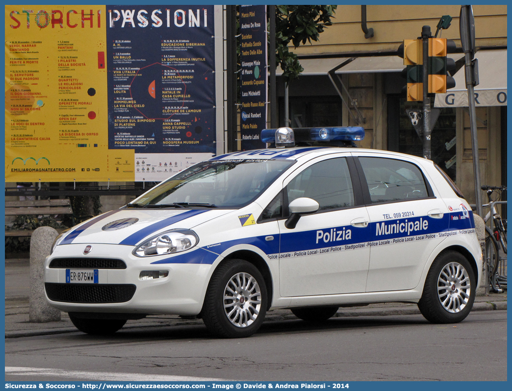 -
Polizia Municipale
Comune di Modena
Fiat Punto IV serie
Allestitore Bertazzoni S.r.l.
Parole chiave: Polizia;Locale;Municipale;Modena;Fiat;Punto;Bertazzoni