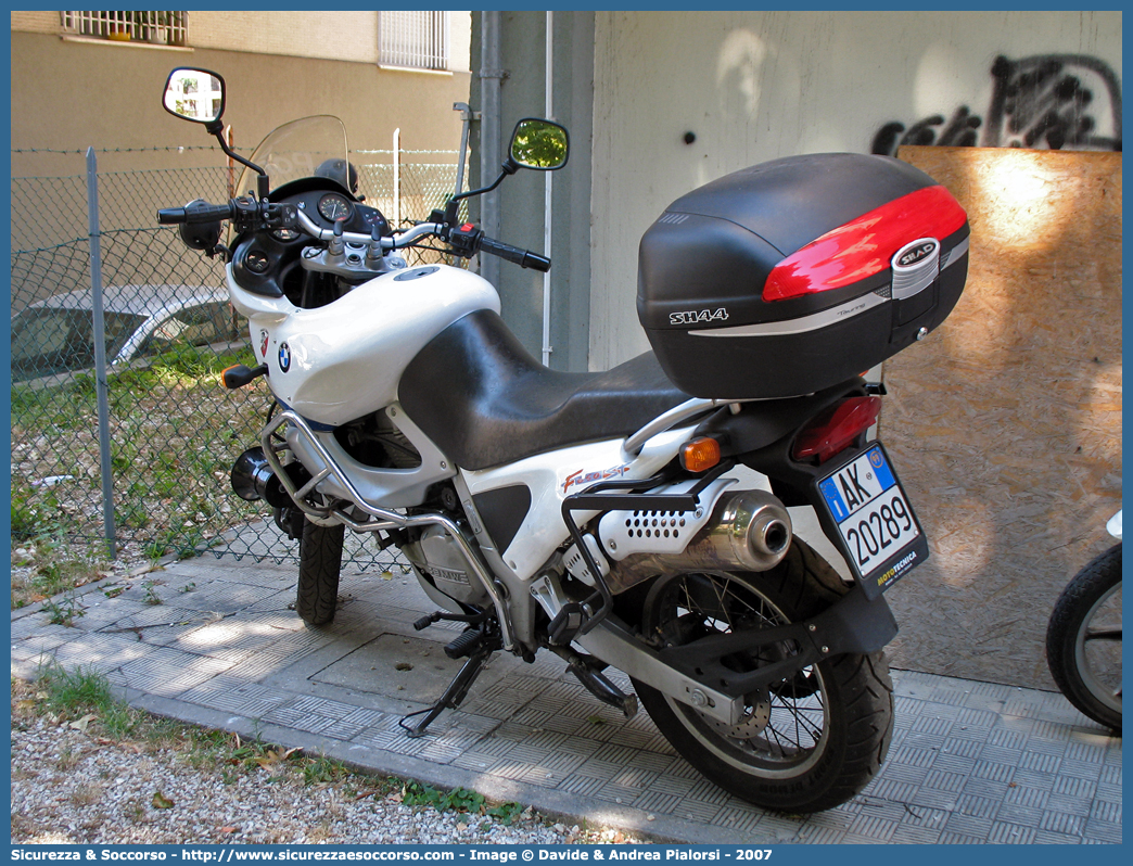 -
Polizia Municipale
Comune di Rimini
Bmw F650
Parole chiave: Polizia;Locale;Municipale;Rimini;Bmw;F650;F 650