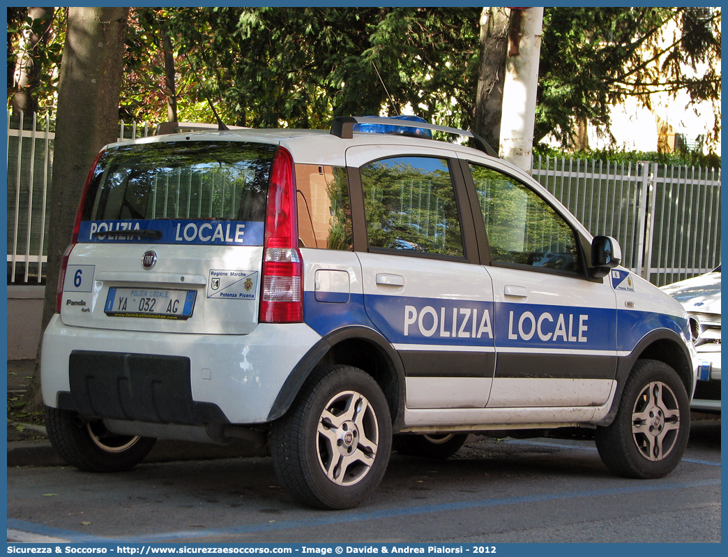 Polizia Locale YA032AG
Polizia Locale
Comune di Potenza Picena
Fiat Nuova Panda 4x4 I serie
Parole chiave: Polizia;Locale;Municipale;Potenza Picena;Fiat;Nuova Panda;4x4;YA032AG;YA 032 AG