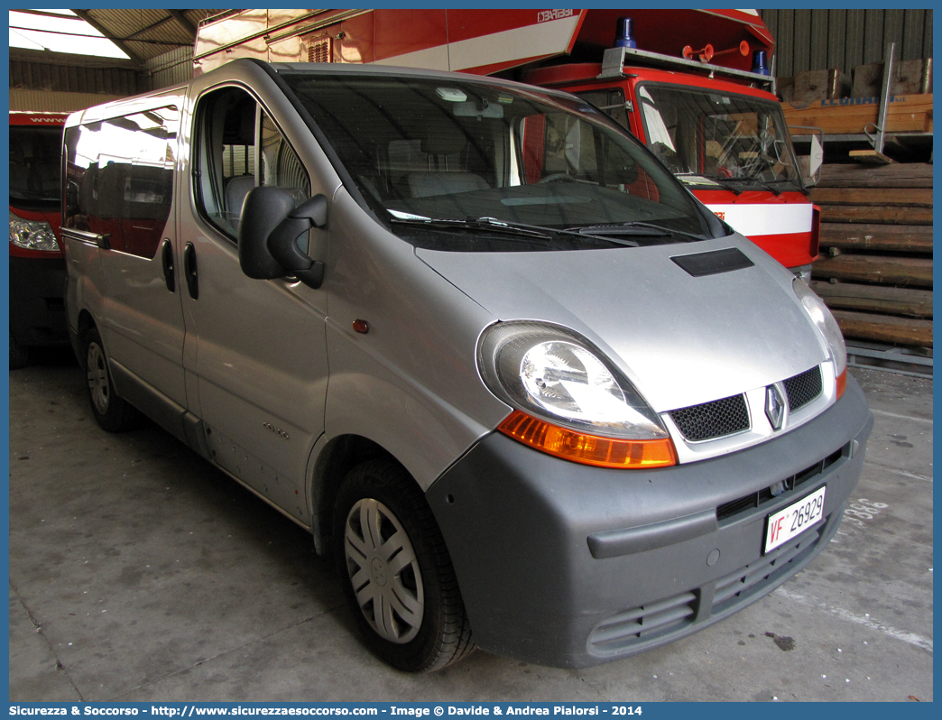 VF 26929
Corpo Nazionale Vigili del Fuoco
Renault Trafic III serie
Parole chiave: Corpo;Nazionale;Vigili del Fuoco;Vigili;Fuoco;Renault;Trafic