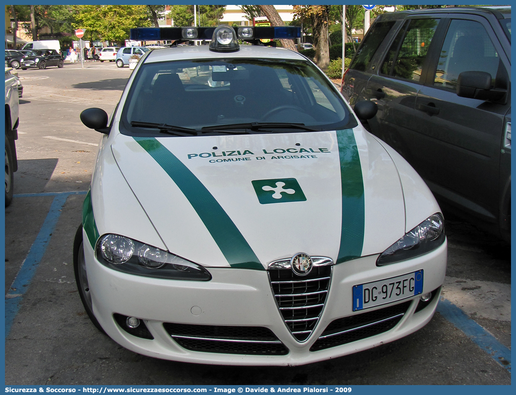 -
Polizia Locale
Comune di Arcisate
Alfa Romeo 147 II serie
Parole chiave: Polizia;Locale;Municipale;Arcisate;Alfa Romeo;147