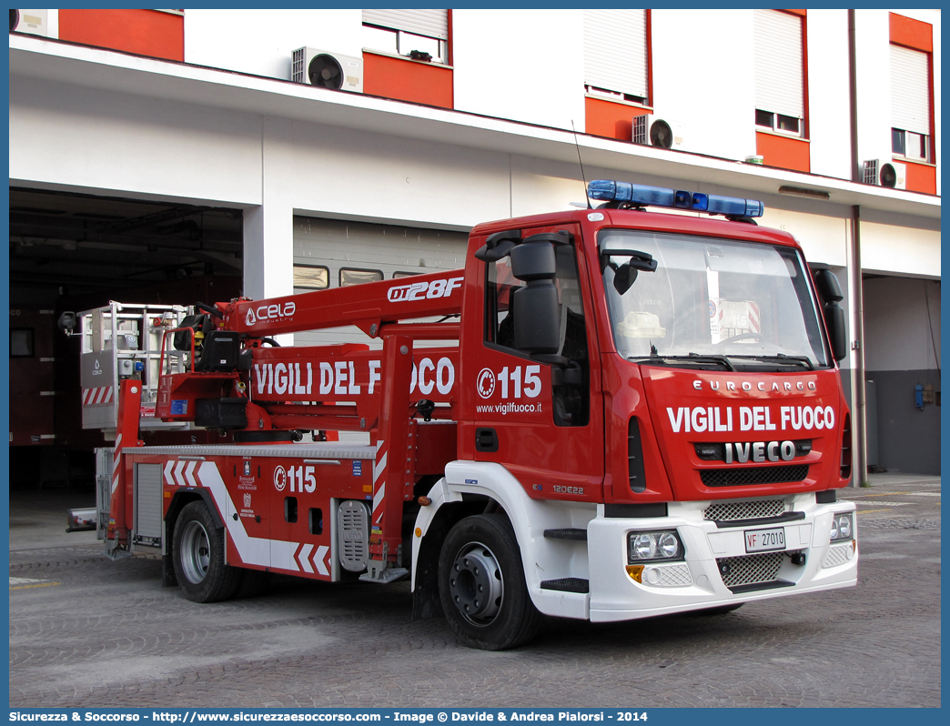 VF 27010
Corpo Nazionale Vigili del Fuoco
Iveco 120E22 EuroCargo III serie
Allestitore Cela S.r.l.
Parole chiave: VF;V.F.;VVF;V.V.F.;Corpo;Nazionale;Vigili del Fuoco;Vigili;Fuoco;AutoScala;AS;Snorkel;Iveco;120E22;EuroCargo;III serie;Cela;27010