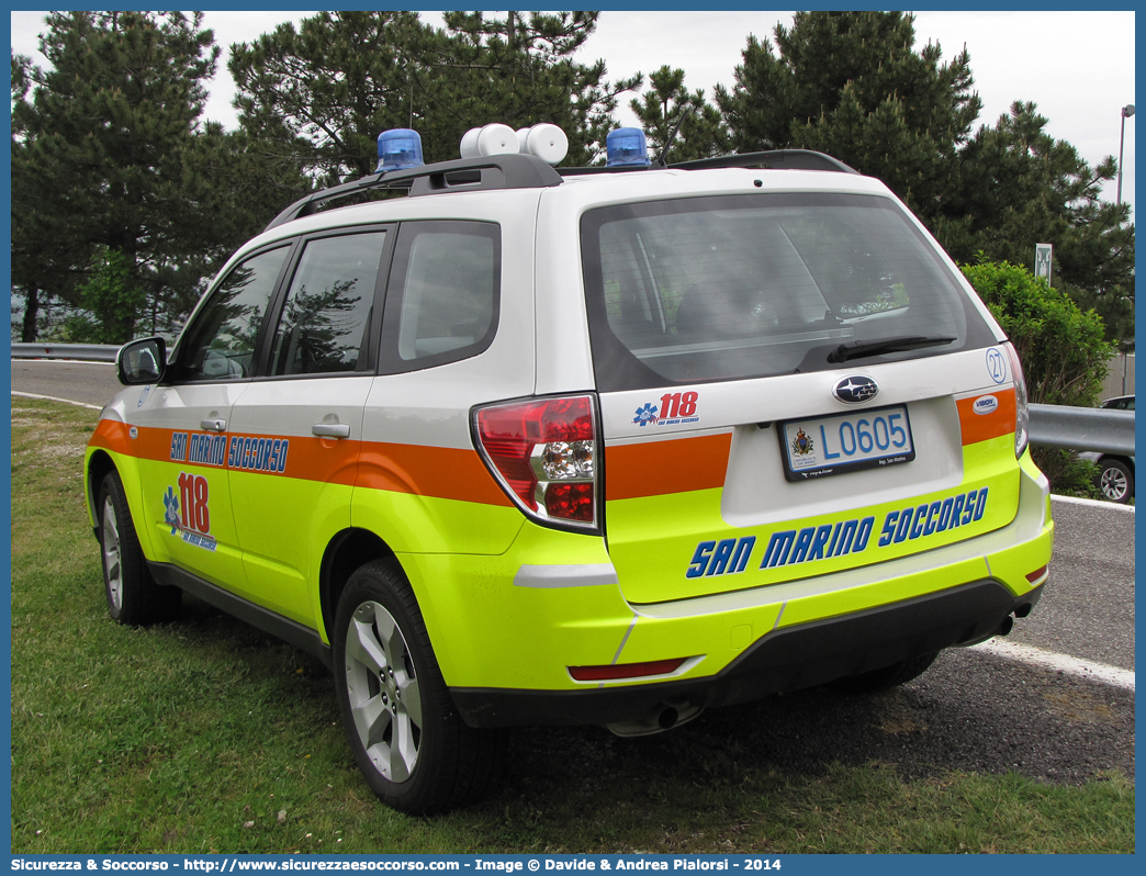 FALCO 27
118 San Marino Soccorso
Subaru Forester V serie
Allestitore Vision S.r.l.
Parole chiave: 118;San Marino;Soccorso;Automedica;Auto Medica;Automedicalizzata;Auto Medicalizzata;Subaru;Forester;Vision