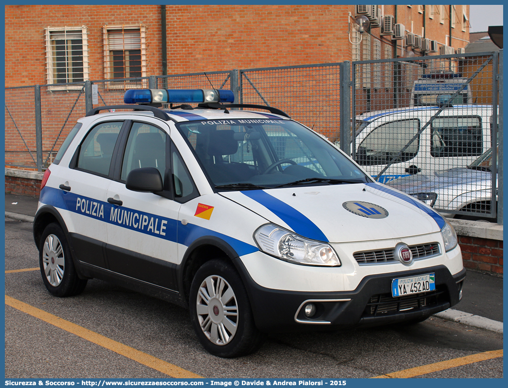 Polizia Locale YA452AD
Polizia Municipale
Comune di Ravenna
Fiat Sedici II serie
Parole chiave: Polizia;Locale;Municipale;Ravenna;Fiat;Sedici;YA452AD;YA 452 AD