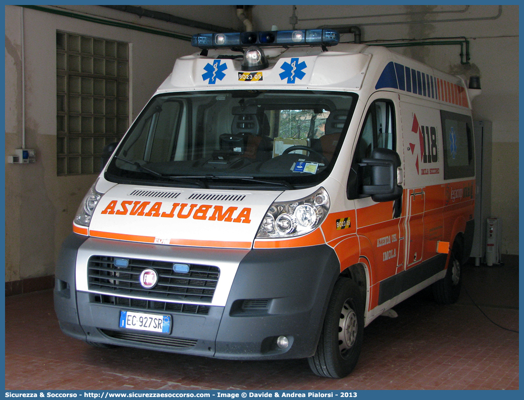 BO 2305
118 Imola Soccorso
Fiat Ducato III serie
Allestitore EDM S.r.l.
Parole chiave: 118;Imola;Soccorso;Ambulanza;Autoambulanza;Fiat;Ducato;X250;X 250;EDM;E.D.M.