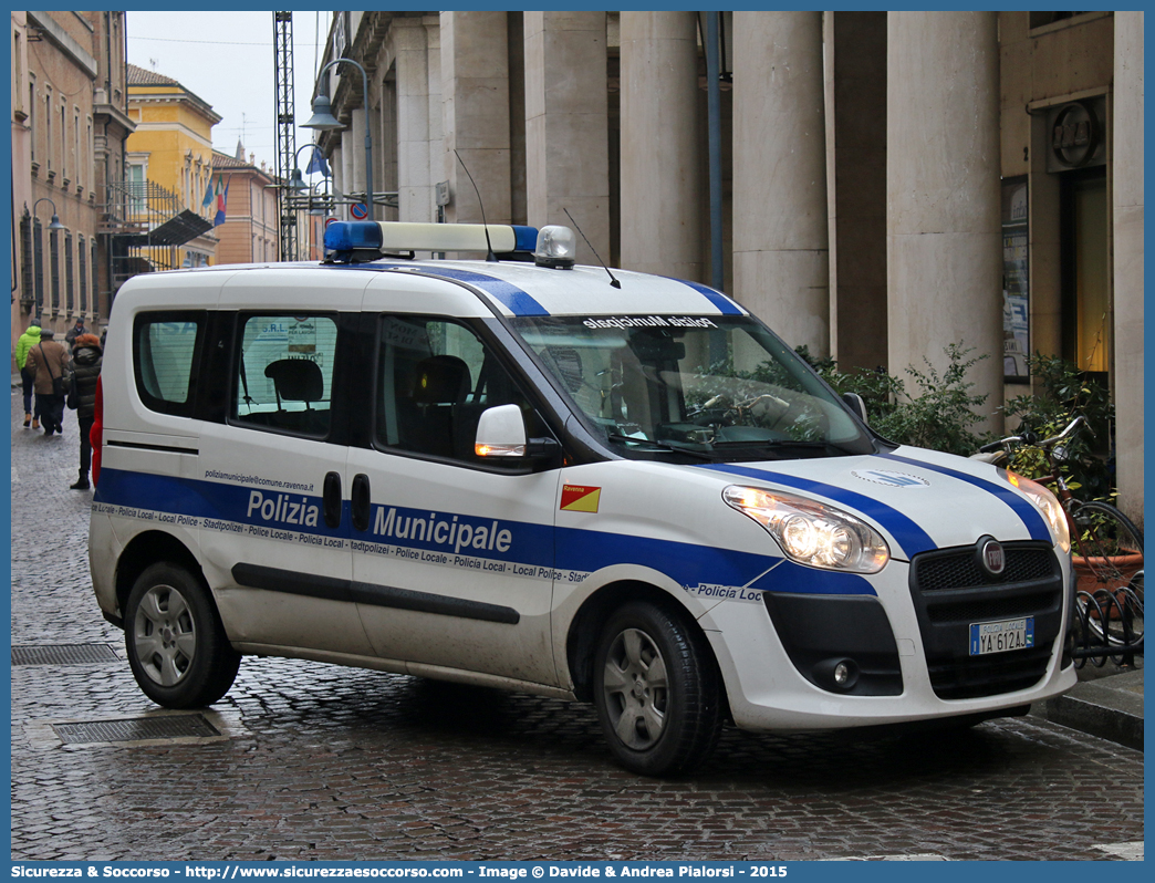 Polizia Locale YA612AJ
Polizia Municipale
Comune di Ravenna
Fiat Doblò II serie
Allestitore Focaccia Group S.r.l.
Parole chiave: Polizia;Locale;Municipale;Ravenna;Fiat;Doblo;Doblò;Focaccia;YA612AJ;YA 612 AJ