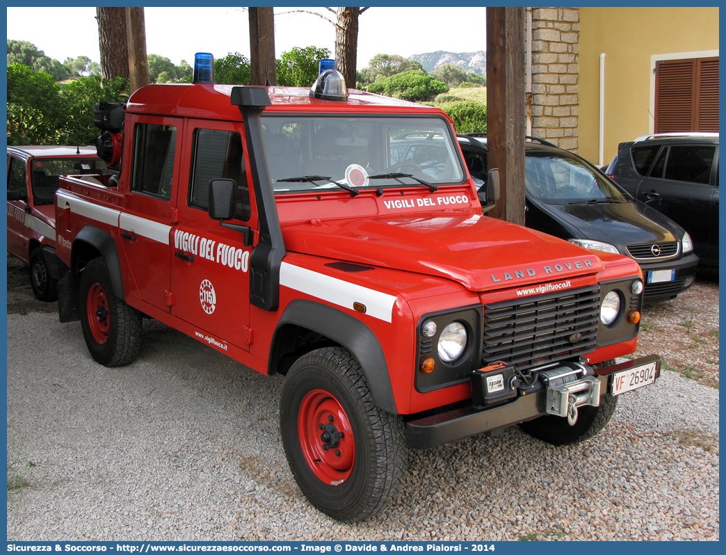 VF 26904
Corpo Nazionale Vigili del Fuoco
Land Rover Defender 110
Allestitore Rosenfire S.r.l.
Parole chiave: VF;VVF;V.F.;V.V.F.;Corpo;Nazionale;Vigili del Fuoco;Vigili;Fuoco;Land Rover;Defender;110;26904