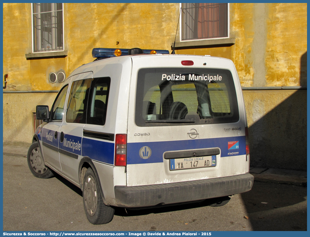 Polizia Locale YA147AD
Polizia Municipale
Corpo Intercomunale
Bassa Est Parmense
Opel Combo III serie
Allestitore Bertazzoni S.r.l.
Parole chiave: Polizia;Locale;Municipale;Bassa Est Parmense;Colorno;Mezzani;Sorbolo;Opel;Combo;Bertazzoni;YA147AD;YA 147 AD