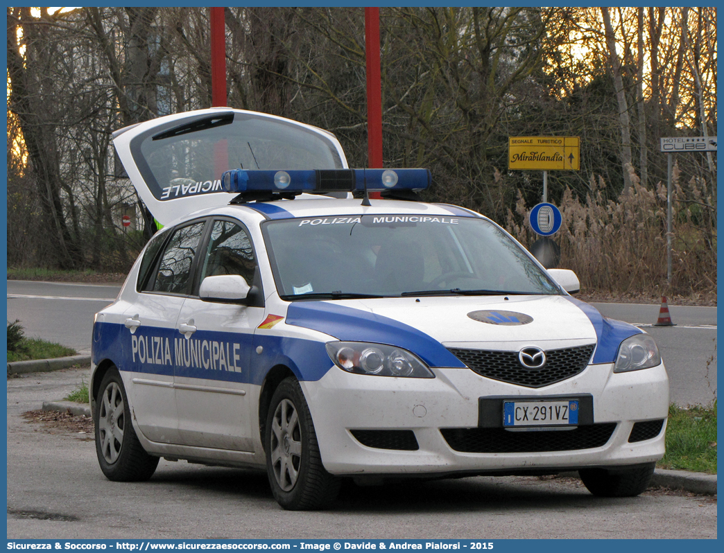 -
Polizia Municipale
Comune di Ravenna
Mazda 3 I serie
Allestitore Bertazzoni S.r.l.
Parole chiave: Polizia;Locale;Municipale;Ravenna;Mazda;3;Bertazzoni