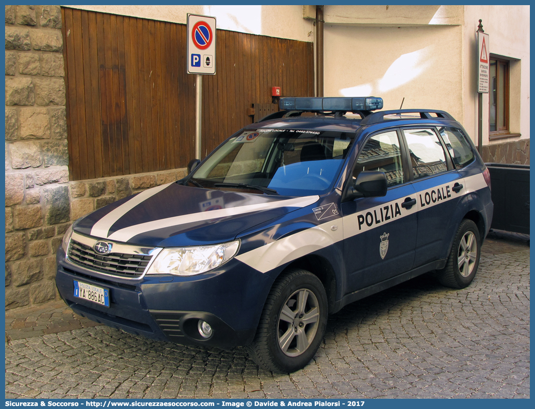 Polizia Locale YA886AC
Polizia Locale
Comune di Moena
Subaru Forester V serie
Parole chiave: Polizia;Locale;Municipale;Moena;Subaru;Forester;YA886AC;YA 886 AC