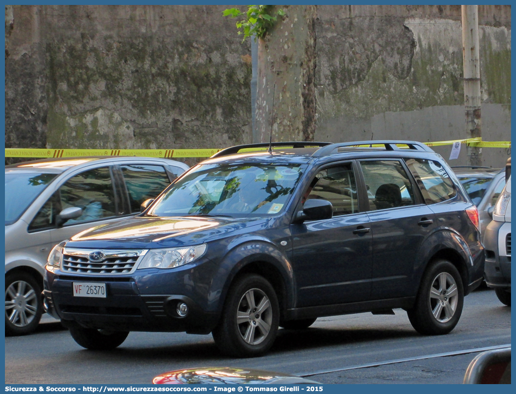 VF 26370
Corpo Nazionale Vigili del Fuoco
Subaru Forester V serie
Parole chiave: VVF;V.V.F.;Corpo;Nazionale;Vigili;del;Fuoco;Subaru;Forester