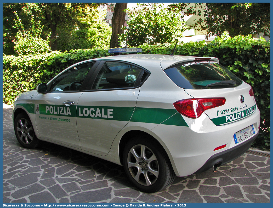 Polizia Locale YA610AJ
Polizia Locale
Comune di Somma Lombardo
Alfa Romeo Nuova Giulietta
I serie
Parole chiave: Polizia;Locale;Municipale;Somma Lombardo;Alfa Romeo;Nuova Giulietta;YA610AJ;YA 610 AJ