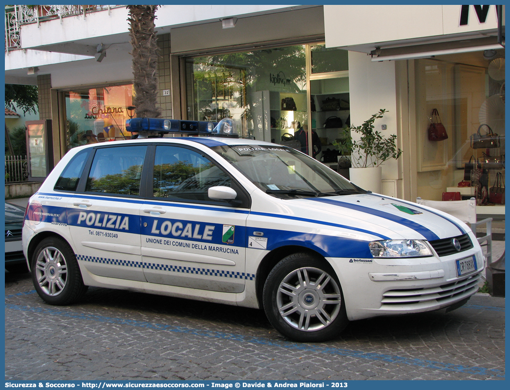 -
Polizia Municipale
Unione Comuni della Marrucina
Fiat Stilo
Allestitore Bertazzoni S.r.l.
(variante)
Parole chiave: Polizia;Locale;Municipale;Marrucina;Fiat;Stilo;Bertazzoni