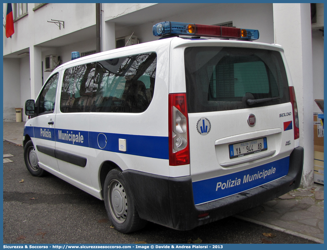 Polizia Locale YA944AB
Polizia Municipale
Comune di Cesenatico
Fiat Scudo IV serie
Allestitore Elevox S.r.l.
Parole chiave: Polizia;Locale;Municipale;Cesenatico;Fiat;Scudo;Elevox;YA944AB;YA 944 AB