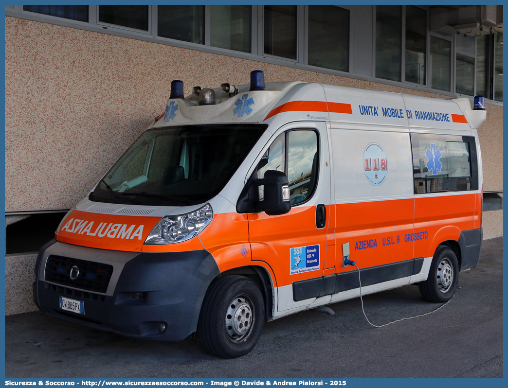 -
118 Grosseto Soccorso
Fiat Ducato III serie
Allestitore Mariani Fratelli S.r.l.
Parole chiave: 118;Grosseto;Soccorso;Ambulanza;Autoambulanza;Fiat;Ducato;X250;X 250;Mariani Fratelli