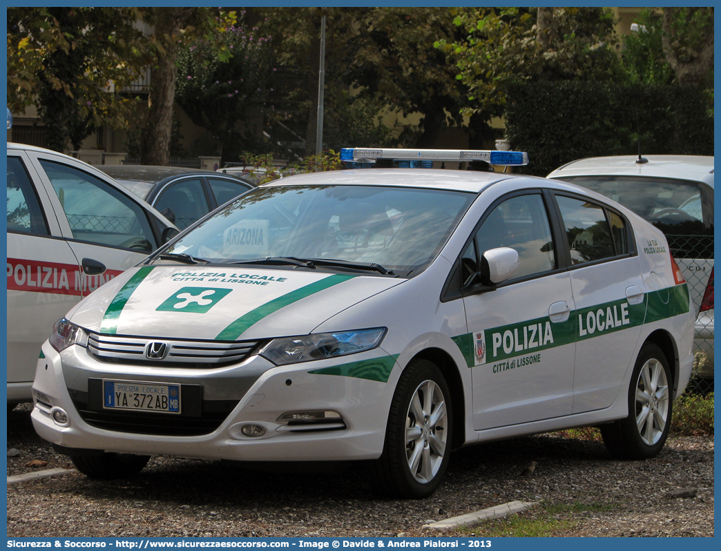 Polizia Locale YA372AB
Polizia Locale
Comune di Lissone
Honda Insight
Parole chiave: Polizia;Locale;Municipale;Lissone;Honda;Insight;YA372AB;YA 372 AB