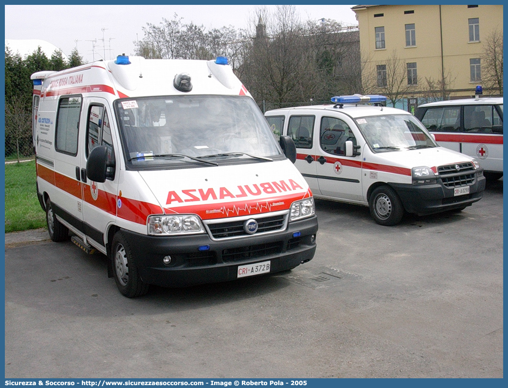 CRI A372B
Croce Rossa Italiana
Finale Emilia
Fiat Ducato II serie restyling
Allestitore Orion S.r.l.
Parole chiave: Croce;Rossa;Italiana;CRI;C.R.I.;Ambulanza;Fiat;Ducato;Orion;Finale Emilia