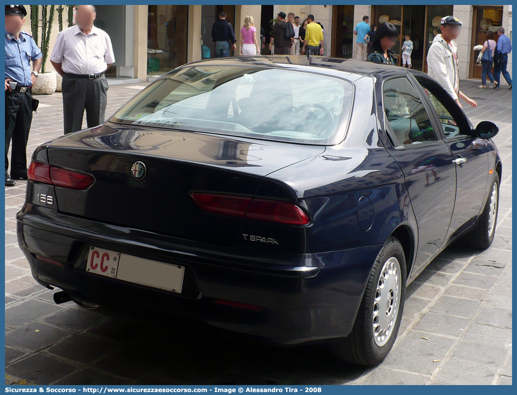 -
Arma dei Carabinieri
Alfa Romeo 156 I serie
Parole chiave: Arma dei Carabinieri;Carabinieri;Alfa Romeo;156