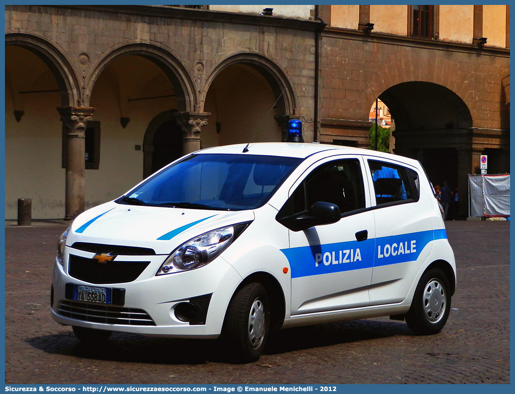 Polizia Locale YA338AD
Polizia Locale
Comune di Viterbo
Chevrolet Spark
Parole chiave: Polizia;Locale;Municipale;Viterbo;Chevrolet;Spark;YA338AD;YA 338 AD