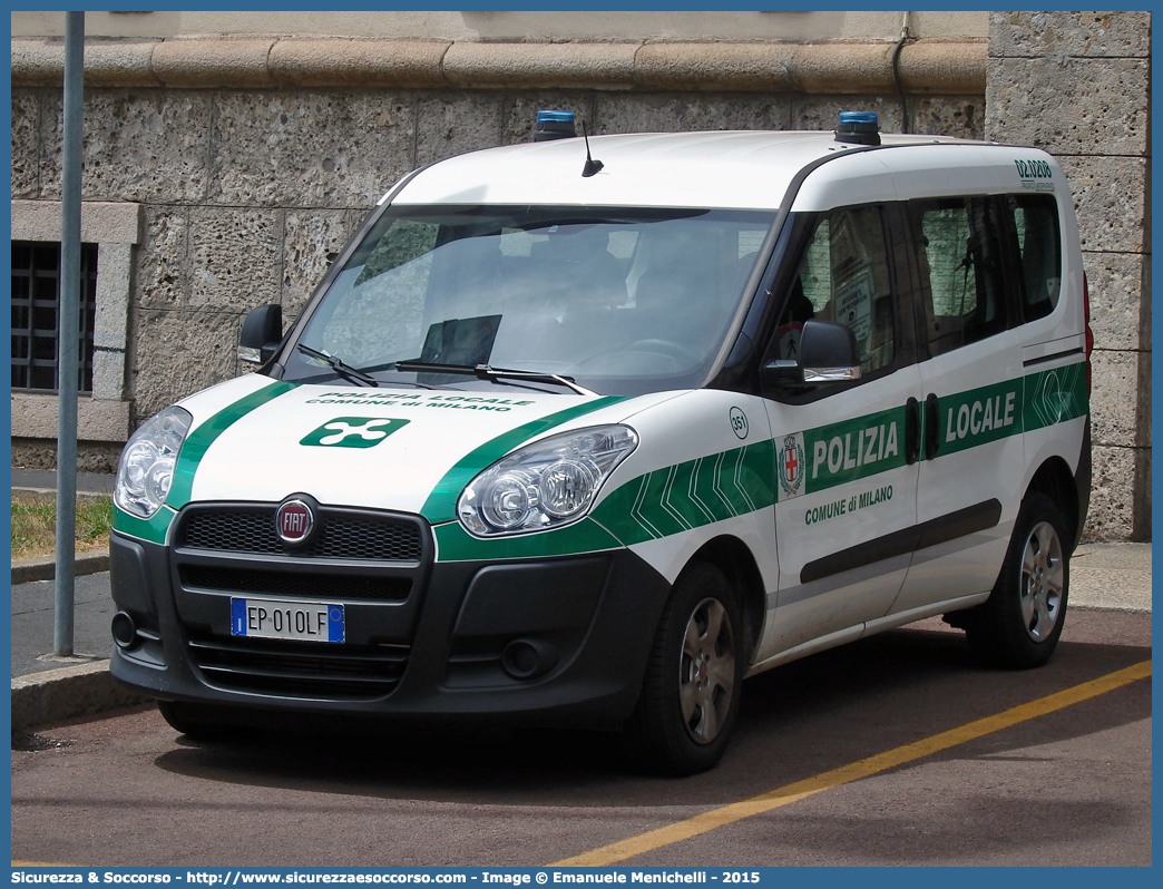 -
Polizia Locale
Comune di Milano
Fiat Doblò II serie
Parole chiave: Polizia;Municipale;Locale;Milano;Fiat;Doblò;Doblo