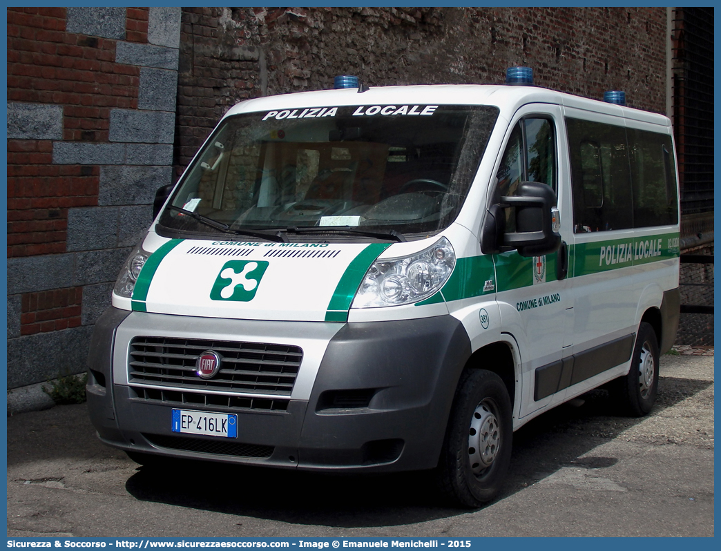 -
Polizia Locale
Comune di Milano
Fiat Ducato III serie
Parole chiave: Polizia;Municipale;Locale;Milano;Fiat;Ducato;X;250;X250;X 250