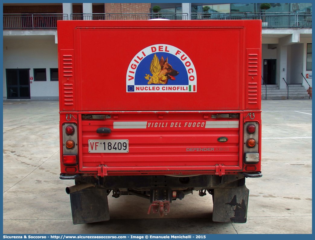 VF 18409
Corpo Nazionale Vigili del Fuoco
Nucleo Cinofili
Land Rover Defender 130
Parole chiave: Corpo;Nazionale;Vigili del Fuoco;Vigili;Fuoco;Land Rover;Defender;130;Cinofili