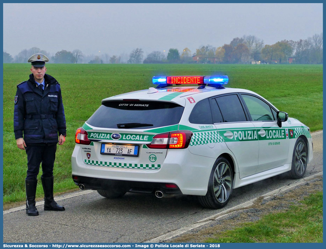 Polizia Locale YA723AF
Polizia Locale
Comune di Seriate
Subaru Levorg
Allestitore Bertazzoni S.r.l.
Parole chiave: Polizia;Locale;Municipale;Seriate;Subaru;Levorg;Bertazzoni;YA723AF;YA 723 AF