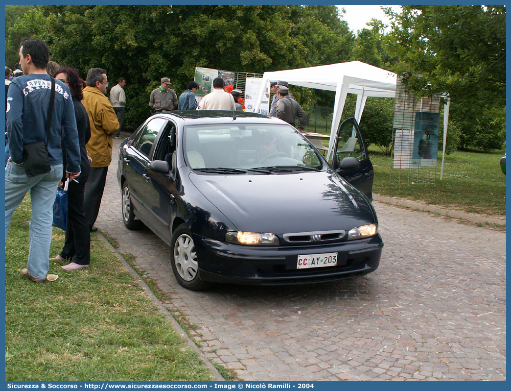 CC AY203
Arma dei Carabinieri
Fiat Marea
Parole chiave: CC;C.C.;Arma;dei;Carabinieri;Fiat;Marea