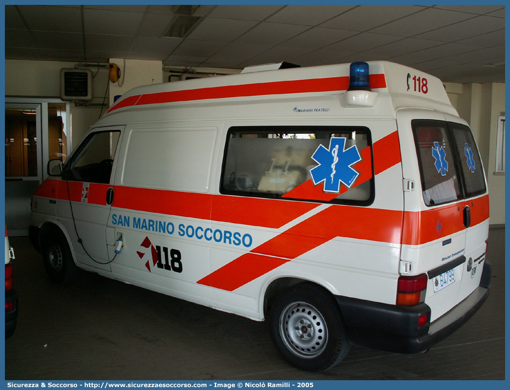 FALCO 20
118 San Marino Soccorso
Volkswagen Transporter T4
Allestitore Mariani Fratelli S.r.l.
Parole chiave: 118;San Marino;Soccorso;Ambulanza;Volkswagen;Transporter;T4;Mariani Fratelli