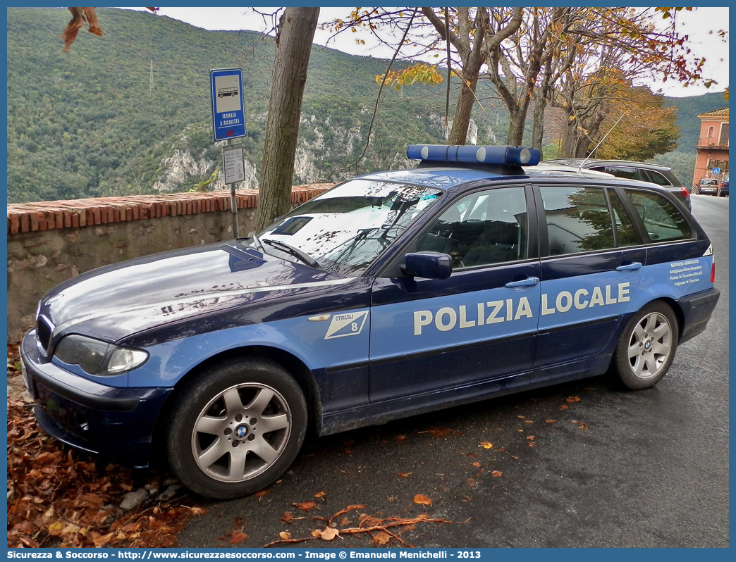 -
Polizia Locale
Comune di Otricoli
Bmw Serie 3 E46 Touring restyling
Parole chiave: Polizia;Locale;Municipale;Otricoli;Bmw;Serie 3;E46;Touring;SW;S.W.;Station;Wagon