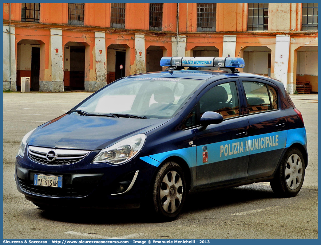 Polizia Locale YA313AH
Polizia Municipale
Comune di Orvieto
Opel Corsa IV serie
Allestitore Ciabilli S.r.l.
Parole chiave: Polizia;Locale;Municipale;Orvieto;Opel;Corsa;Ciabilli;YA313AH;YA 313 AH