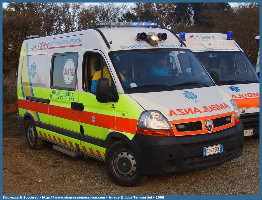 -
Misericordia di Radda in Chianti
Renault Master III serie
Allestitore MAF S.n.c.
Parole chiave: Misericordie;Misericordia;Radda in Chianti;Ambulanza;Renault;Master;MAF;M.A.F.;Mariani Alfredo e Figli