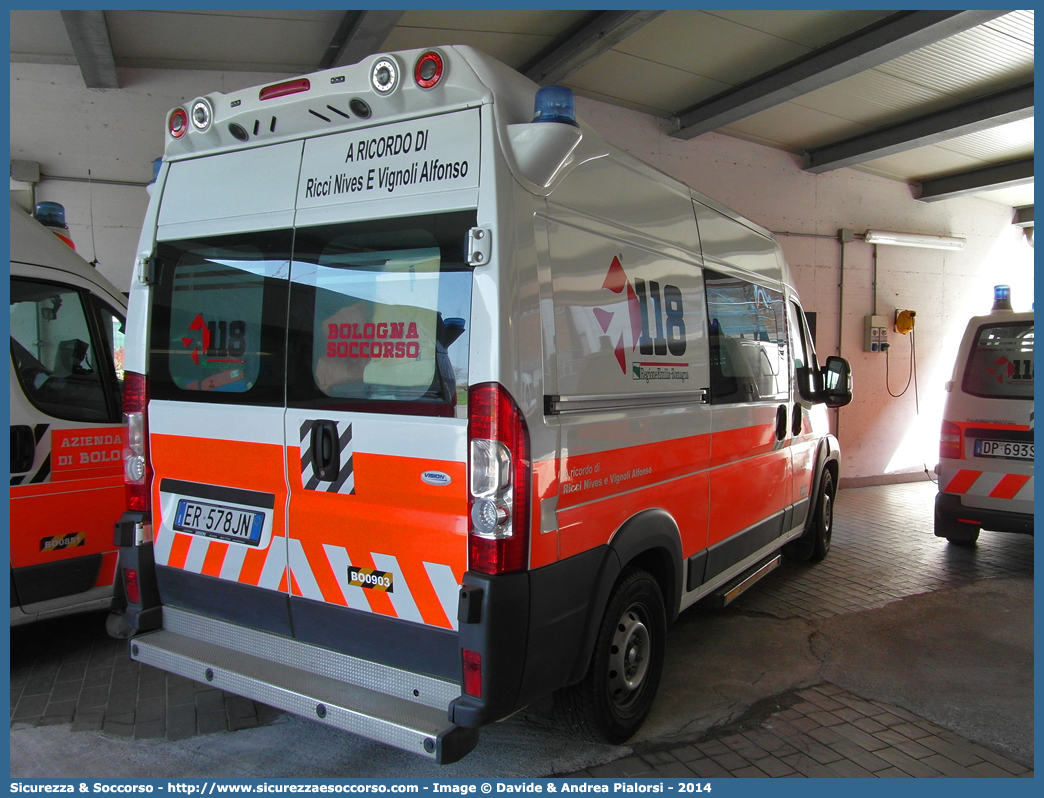 BO 0903
118 Bologna Soccorso
Fiat Ducato III serie
Allestitore Vision S.r.l.
Parole chiave: 118;Bologna;Soccorso;Ambulanza;Autoambulanza;Fiat;Ducato;X250;X 250;Vision