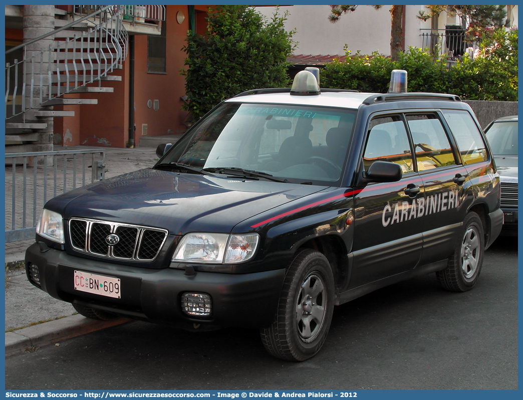 CC BN609
Arma dei Carabinieri
Subaru Forester II serie
Parole chiave: CCBN609;Arma dei Carabinieri;Subaru Forester II serie