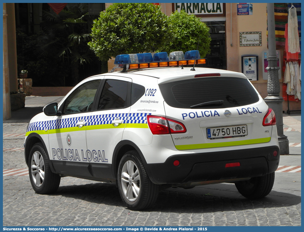 -
Reino de España
Policia Local Ronda
Nissan Qashqai II generation
Parole chiave: Regno di Spagna;Spagna;Espana;España;Reino de España;Policia;Local;Ronda;Nissan;Qashqai