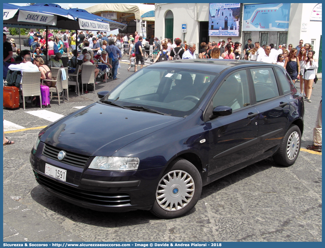 CP 1591
Corpo delle Capitanerie di Porto
Guardia Costiera 
Fiat Stilo II serie
Parole chiave: CP;C.P.;GC;G.C.;Guardia;Costiera;Capitanerie;Capitaneria;di;Porto;Fiat;Stilo