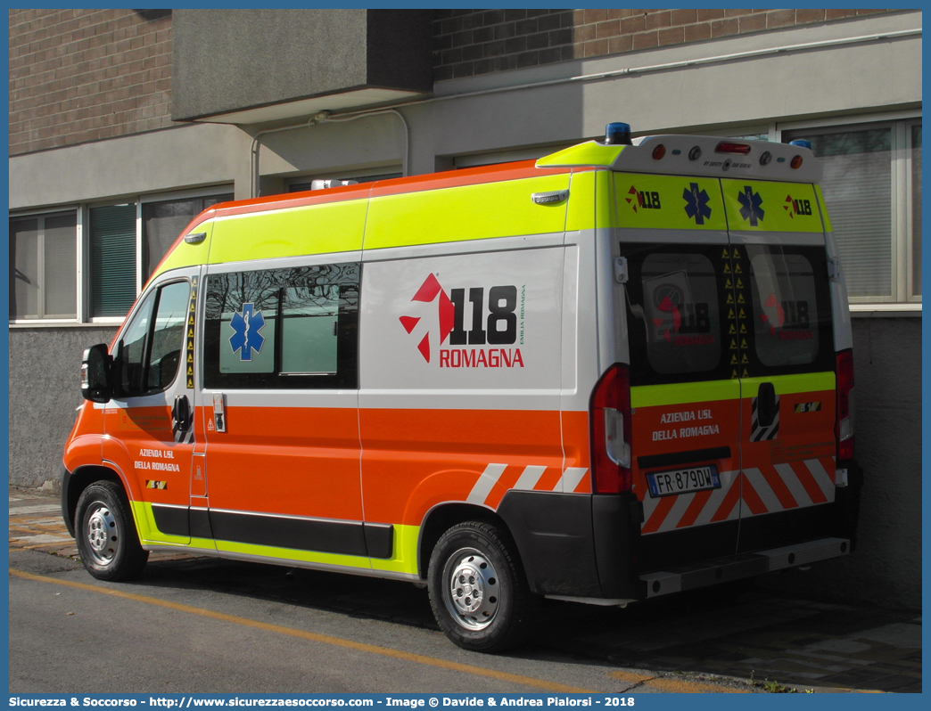 BRAVO 18
118 Romagna Soccorso
Ambito Territoriale di Rimini
Fiat Ducato III serie restyling
Allestitore Safety Car S.r.l.
Parole chiave: 118;Romagna;Soccorso;Rimini;Ambulanza;Autoambulanza;Fiat;Ducato;X290;X 290;Orion;Safety Car